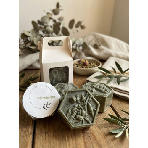 Champú sólido Sábila y Romero